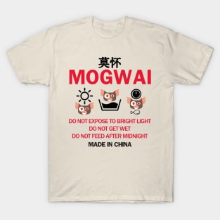 The Mogwai Warning Rules T-Shirt